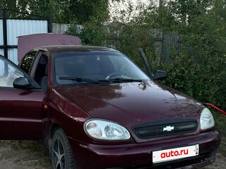 2008 Chevrolet Lanos I, красный, 189000 рублей, вид 3