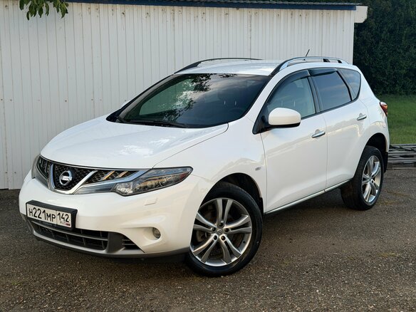 2014 Nissan Murano II (Z51) Рестайлинг 2, белый, 1255000 рублей - вид 7
