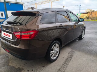 2018 Lada (ВАЗ) Vesta SW I, коричневый, 1550000 рублей, вид 3