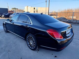 2014 Mercedes-Benz S-Класс 350 CDI BlueTEC Long 9G-TRONIC VI (W222, C217), чёрный, 2970000 рублей, вид 2