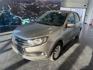 2019 Lada (ВАЗ) Granta I Рестайлинг, серебристый, 600000 рублей, вид 3
