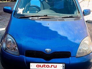 2001 Toyota Vitz I (P10), синий, 400000 рублей, вид 1