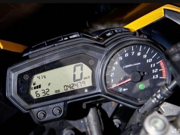 2010 Yamaha FZ1, жёлтый, 550000 рублей - вид 8