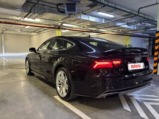 2015 Audi A7 I (4G) Рестайлинг, чёрный, 3270000 рублей, вид 5