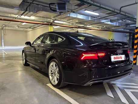 2015 Audi A7 I (4G) Рестайлинг, чёрный, 3270000 рублей, вид 5