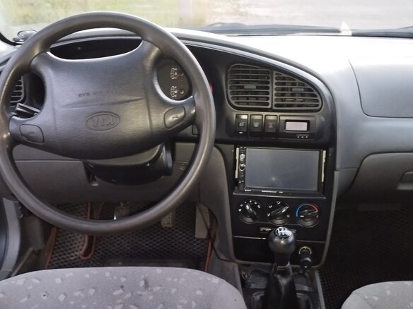 2008 Kia Spectra I Рестайлинг 2, чёрный - вид 18