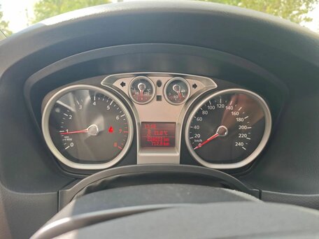 2008 Ford Focus II Рестайлинг, голубой, 450000 рублей, вид 3