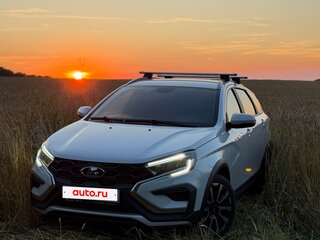 2024 Lada (ВАЗ) Vesta SW Cross I Рестайлинг (NG), белый, 1520000 рублей, вид 2