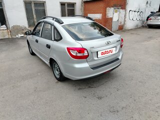 2015 Lada (ВАЗ) Granta I, серебристый, 530000 рублей, вид 4