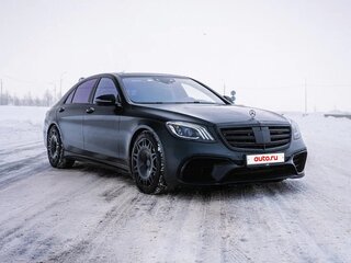 2019 Mercedes-Benz S-Класс AMG 63 AMG Long III (W222, C217) Рестайлинг, чёрный, 9500000 рублей, вид 1