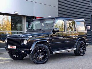 2008 Mercedes-Benz G-Класс 500 II (W463) Рестайлинг 2, чёрный, 3190000 рублей, вид 4