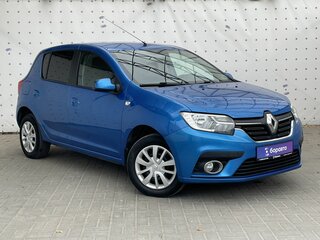 2020 Renault Sandero II Рестайлинг, синий, 1000000 рублей, вид 4