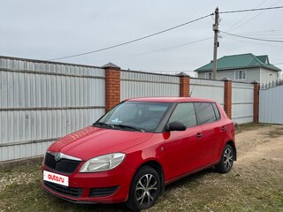 2011 Skoda Fabia II Рестайлинг, красный, 350000 рублей, вид 1