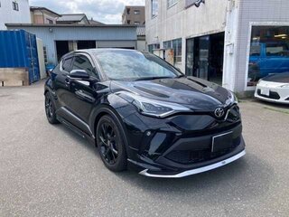 2021 Toyota C-HR I Рестайлинг, чёрный, 1465000 рублей, вид 3