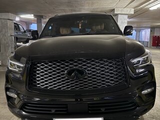 2019 Infiniti QX80 I Рестайлинг 2, чёрный, 7900000 рублей, вид 2