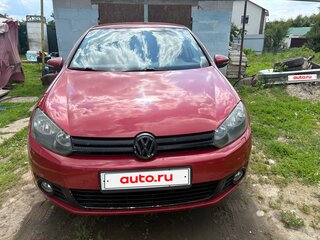 2010 Volkswagen Golf VI, красный, 680000 рублей, вид 2
