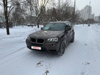 2014 BMW X3 20i xDrive II (F25), коричневый, 1700000 рублей, вид 4