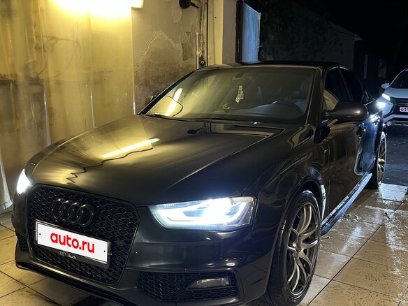 2014 Audi A4 IV (B8) Рестайлинг, чёрный, 1800000 рублей