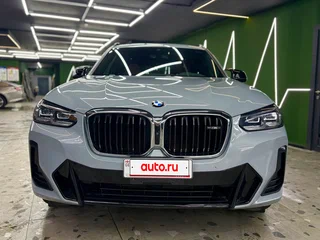 2022 BMW X3 M40i III (G01) Рестайлинг, серебристый, 3600000 рублей, вид 3