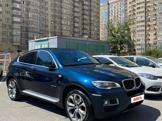 2012 BMW X6 35i I (E71) Рестайлинг, синий, 2600000 рублей, вид 2