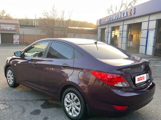 2011 Hyundai Solaris I, фиолетовый, 800000 рублей, вид 2