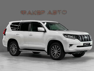 2018 Toyota Land Cruiser Prado 150 Series Рестайлинг 2, белый, 3700000 рублей, вид 2