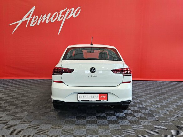 2021 Volkswagen Polo VI, белый, 1459000 рублей - вид 4
