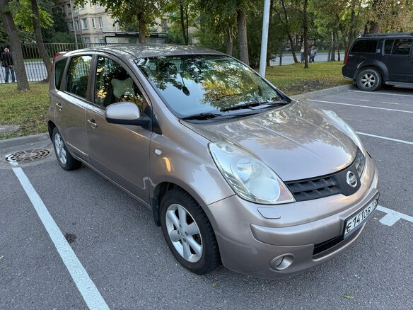2007 Nissan Note I, бежевый, 310000 рублей - вид 1