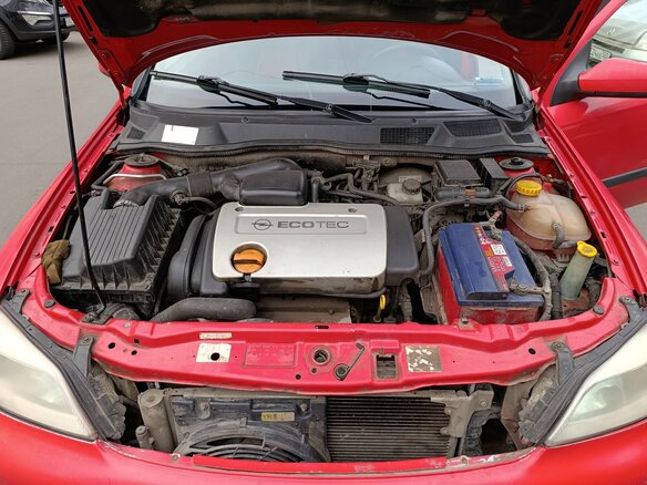 1999 Opel Astra G, красный - вид 7