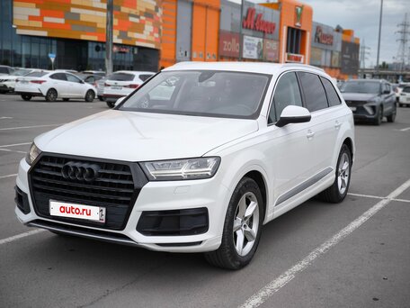 2016 Audi Q7 II (4M), белый, 4200000 рублей, вид 1