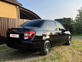 2020 Lada (ВАЗ) Granta I Рестайлинг, чёрный, 830000 рублей, вид 3