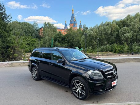 2014 Mercedes-Benz GL-Класс 400 II (X166), чёрный, 2130000 рублей, вид 2