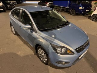 2010 Ford Focus II Рестайлинг, голубой, 710000 рублей, вид 2