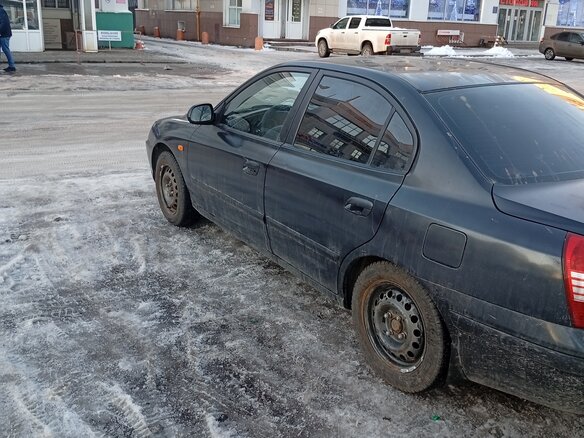 2008 Hyundai Elantra ТагАЗ III (XD2) Рестайлинг, чёрный, 270000 рублей - вид 2
