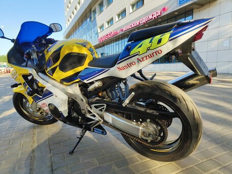 2003 Honda CBR 600F, жёлтый, 565000 рублей, вид 3
