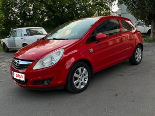 2007 Opel Corsa D, красный, 300000 рублей, вид 1