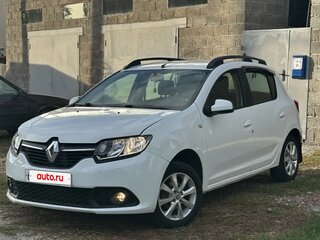 2015 Renault Sandero II, белый, 570000 рублей, вид 1