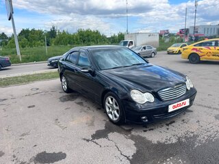 2006 Mercedes-Benz C-Класс 180 II (W203) Рестайлинг, чёрный, 565000 рублей, вид 2