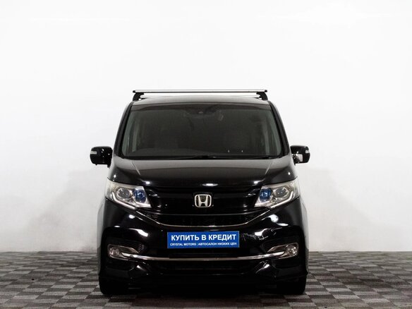 2016 Honda Stepwgn V, чёрный - вид 1