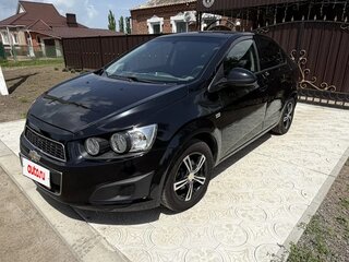 2012 Chevrolet Aveo II, чёрный, 650000 рублей, вид 1