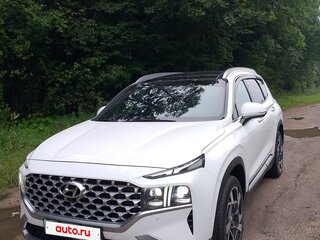 2020 Hyundai Santa Fe IV Рестайлинг, белый, 2800000 рублей, вид 1