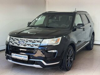 2018 Ford Explorer V Рестайлинг 2, чёрный, 2350000 рублей, вид 1