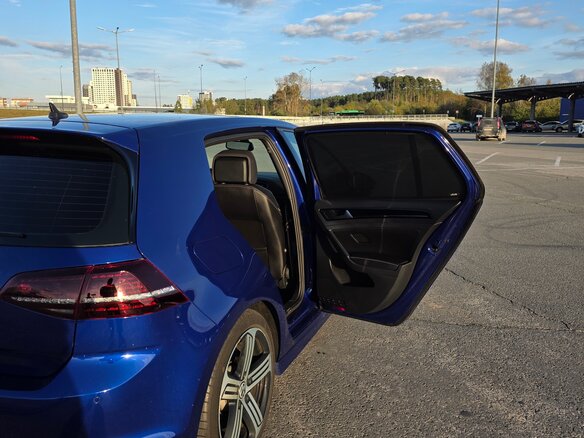 2015 Volkswagen Golf R VII, синий - вид 14