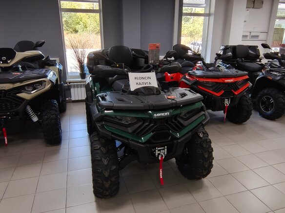 2026 Loncin XWolf 700, зелёный, 898000 рублей