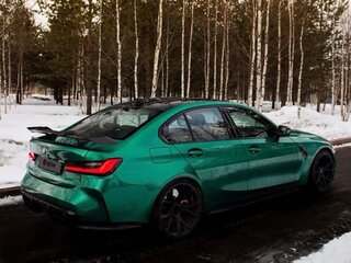 2020 BMW M3 Competition Package VI (G80), зелёный, 10500000 рублей, вид 2