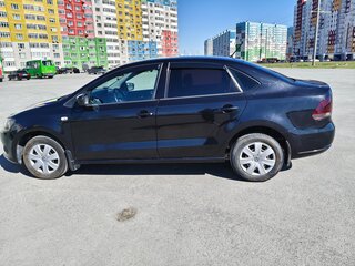 2013 Volkswagen Polo V, чёрный, 764000 рублей, вид 4