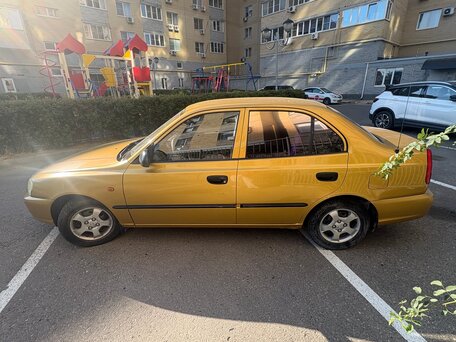 2007 Hyundai Accent ТагАЗ II, золотистый, 380000 рублей, вид 5