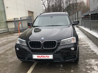 2011 BMW X3 20d xDrive II (F25), чёрный, 2190000 рублей, вид 2