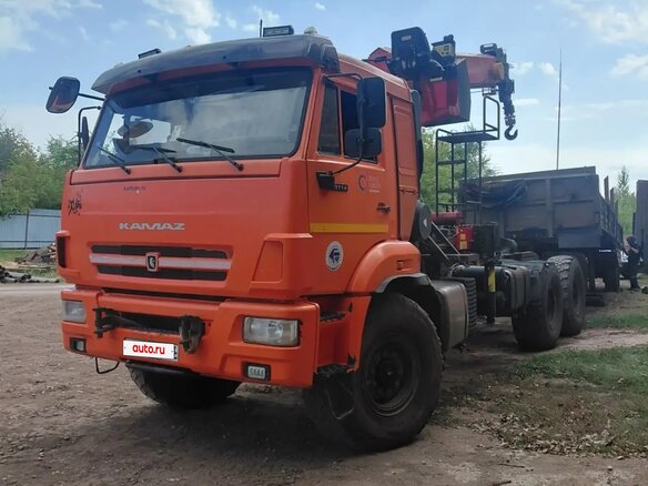 2019 КамАЗ 54115, оранжевый, 5000000 рублей - вид 2