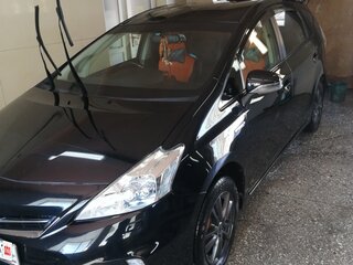 2013 Toyota Prius Alpha I (ZVW40/41), чёрный, 950000 рублей, вид 4